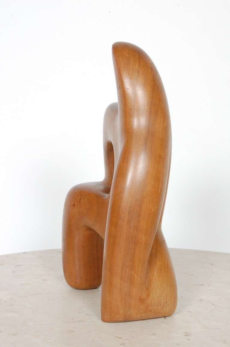 Mid-20th Century Carroll Barnes (1906-1997) Abstract Sculpture