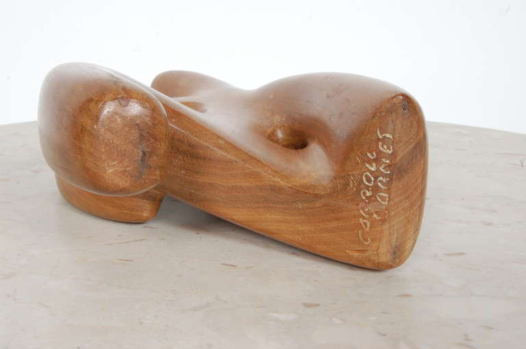 Wood Carroll Barnes (1906-1997) Abstract Sculpture