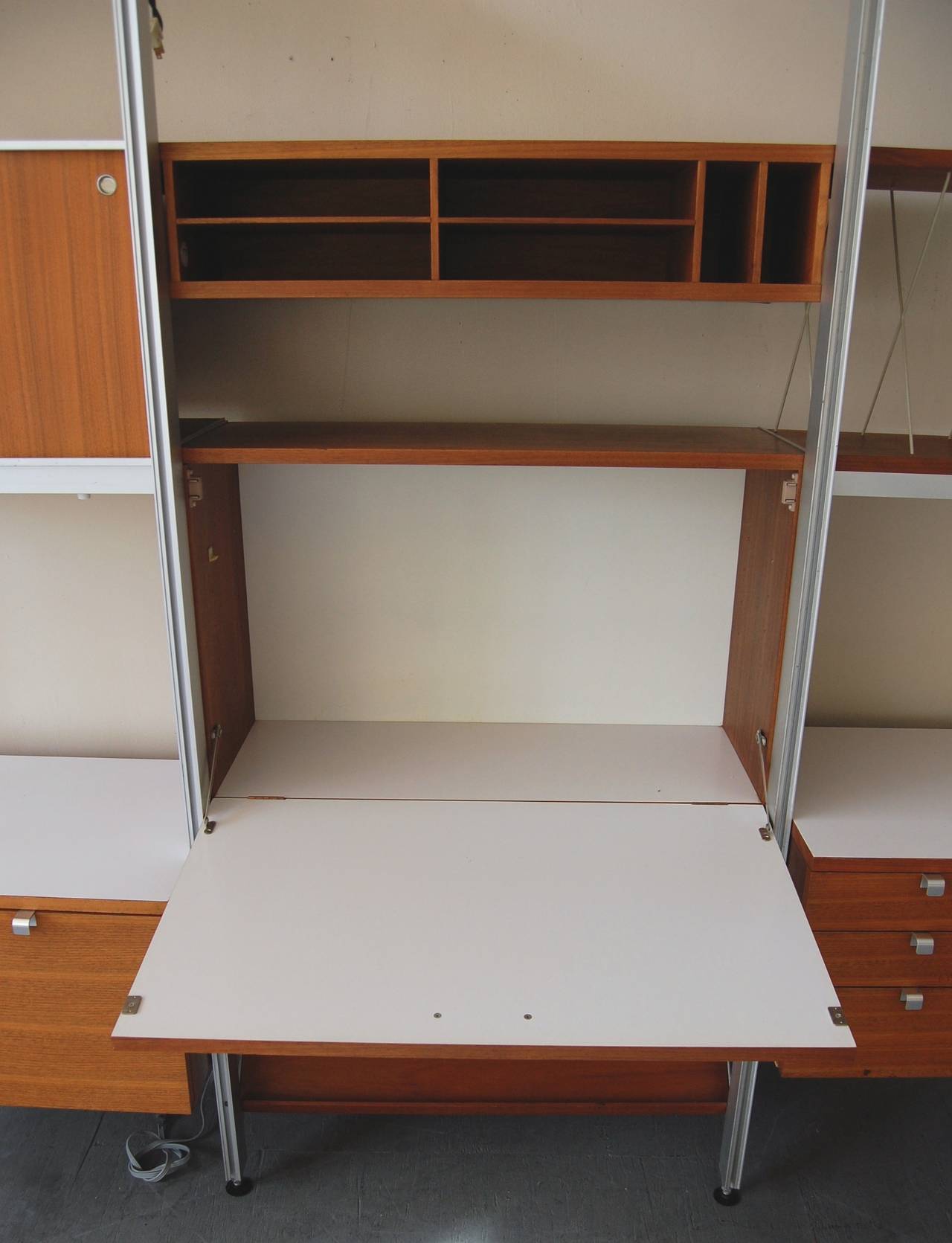 Brushed George Nelson CSS Wall Unit