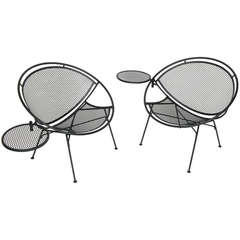 Vintage Salterini Radar Patio Chairs