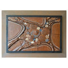 Deloris "Dee" Giltz Ceramic Wall Art Assemblage