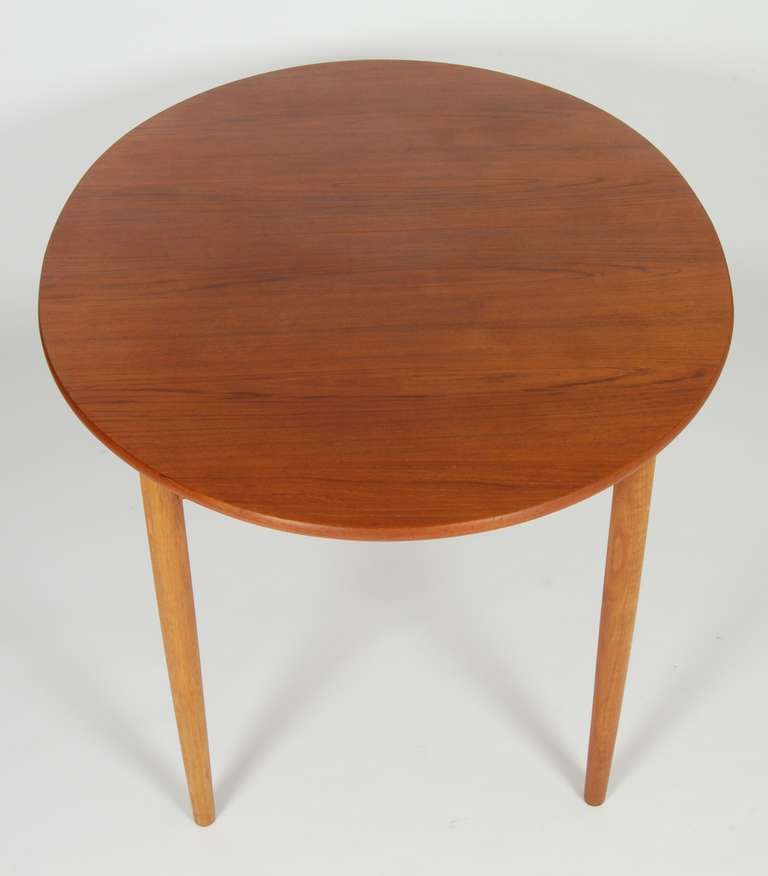 Compact Borge Mogensen Dining Table In Excellent Condition In San Francisco, CA