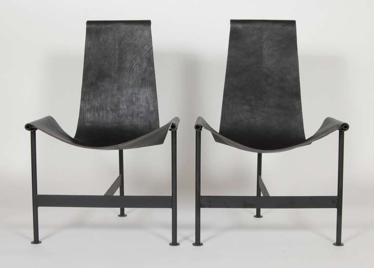 Iron Modernist Sling Chairs
