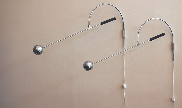 Small Sonneman Orbiter Wall Lamp