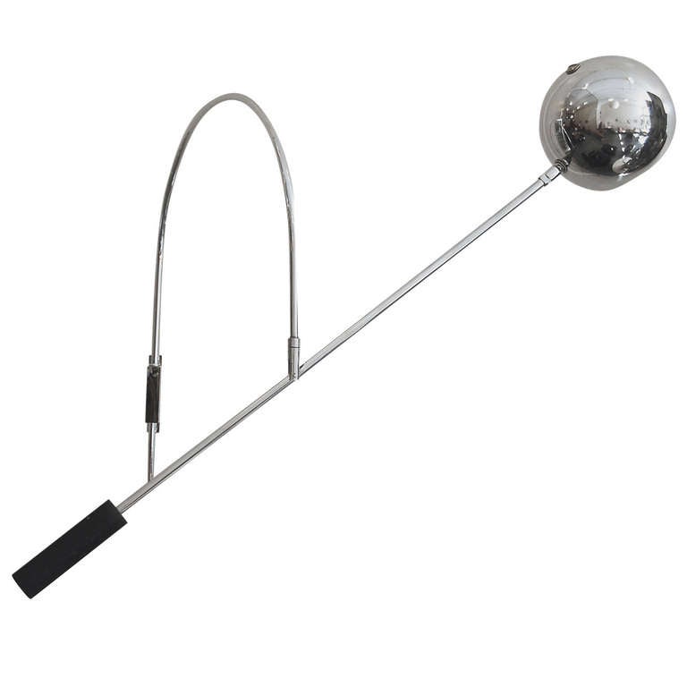Large Robert Sonneman, Orbiter Wall Lamp at 1stdibs