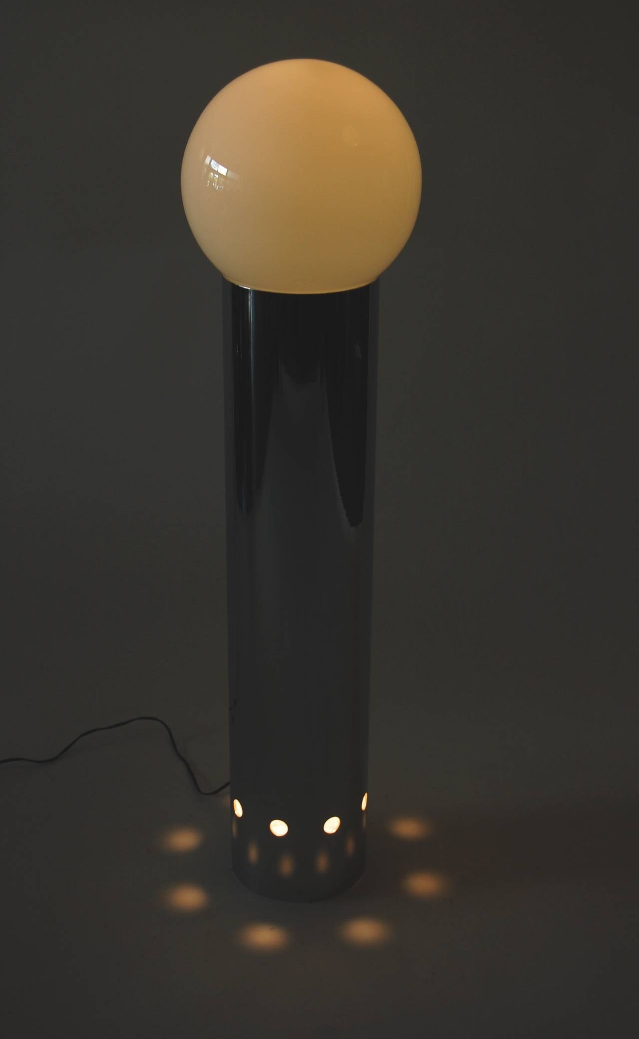 Late 20th Century Robert Sonneman 1970s Floor Lamp