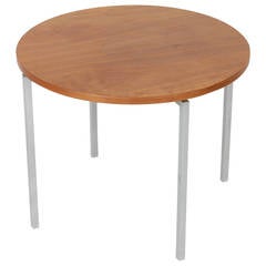 Florence Knoll Circular Side Table, 1950s