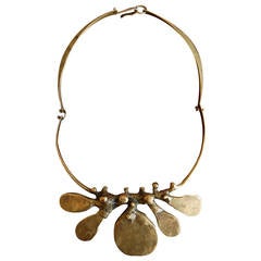 Bronze Abstract Necklace by Jack Boyd