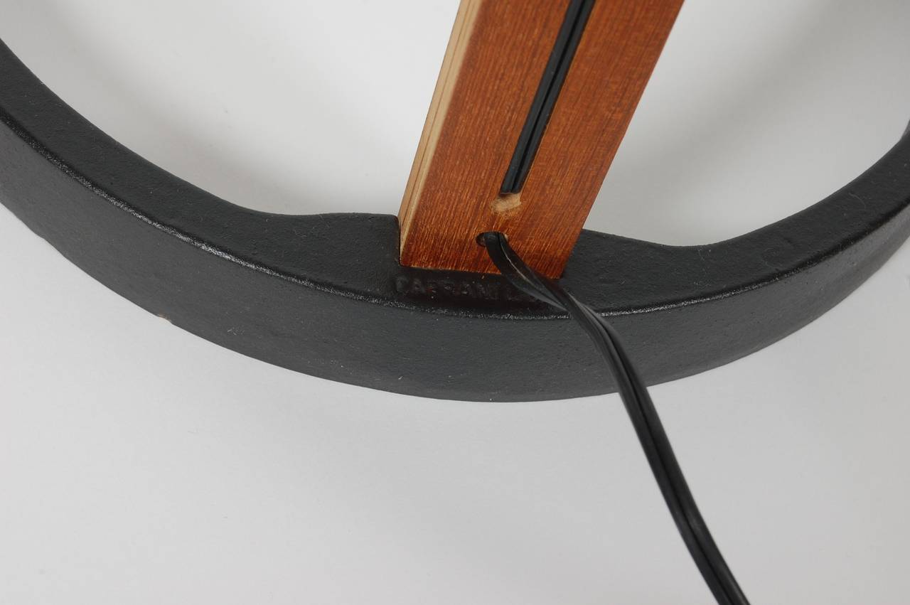 Bentwood Mads Caprani Floor Lamp Danish Modern Circa 1970s