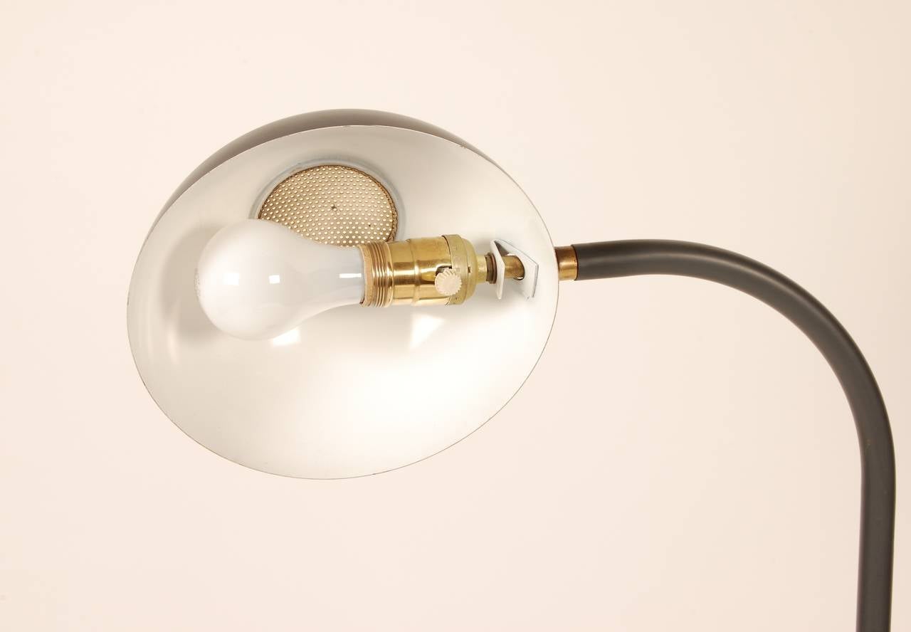 Lacquered Lightoiler Floor Lamp