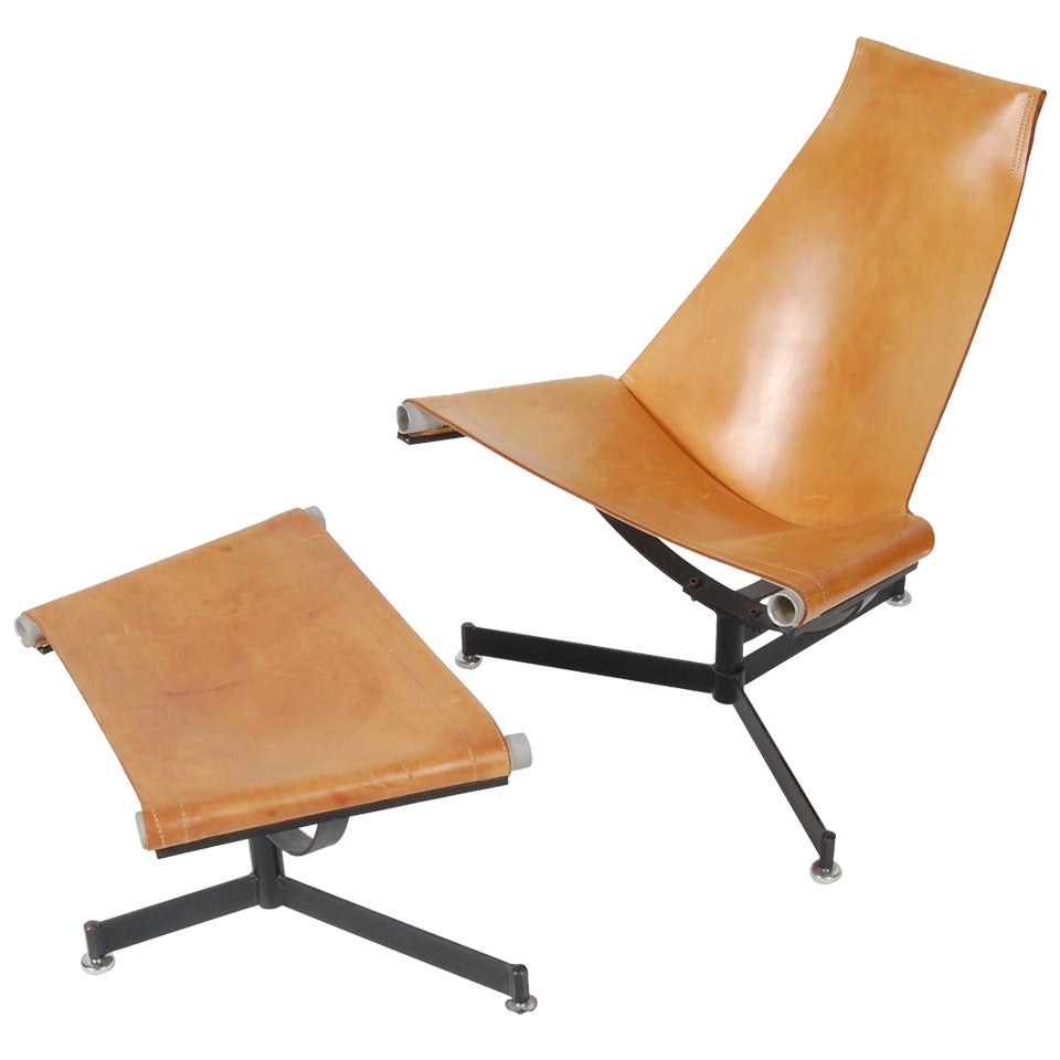 Max Gottschalk Lounge and Ottoman