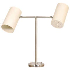 Vintage Nessen Canister Table Lamp