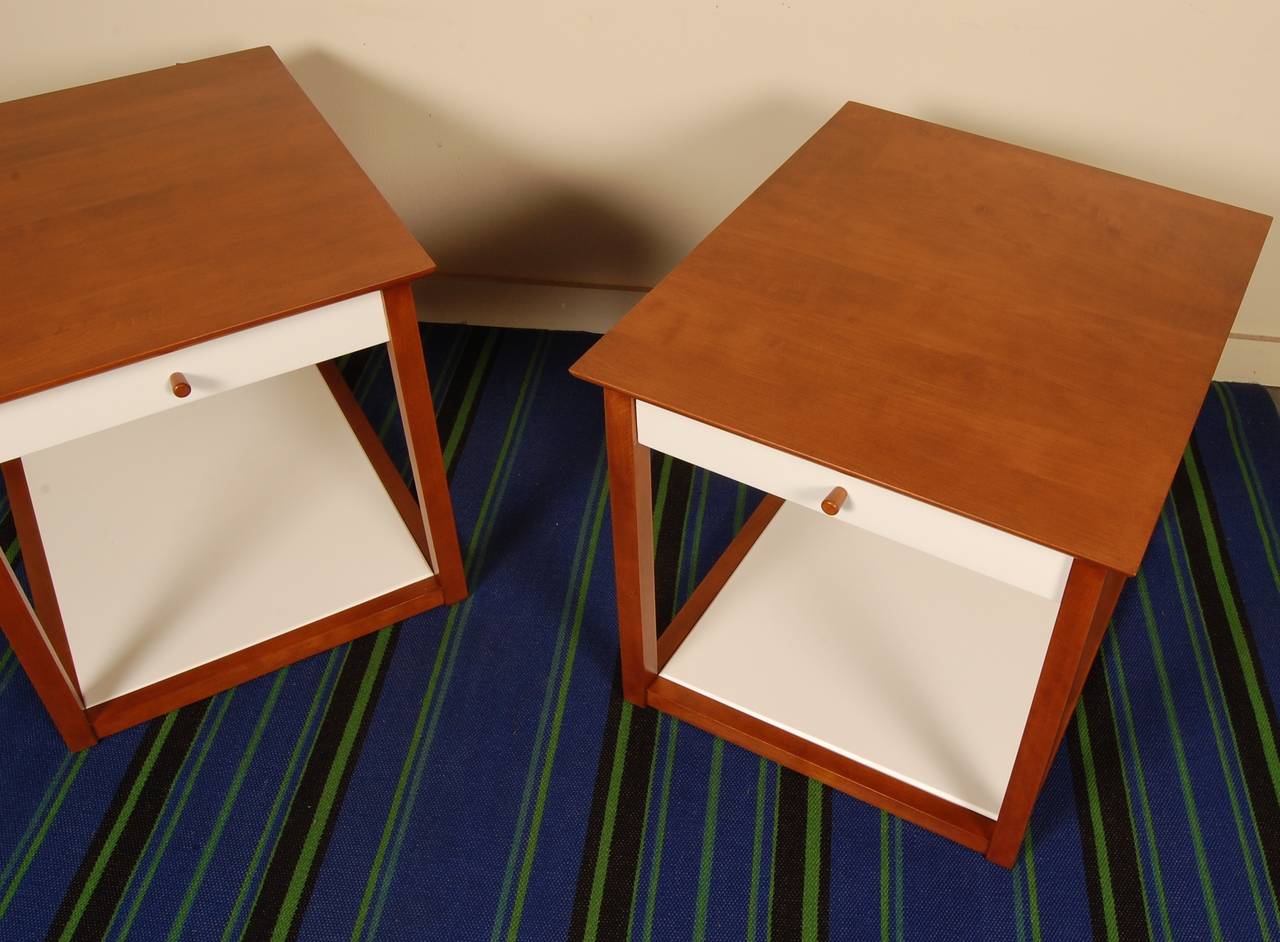 Mid-Century Modern Milo Baughman for Murray Side Tables For Sale