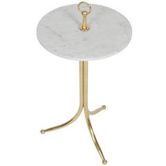 Italian Brass and Marble Table