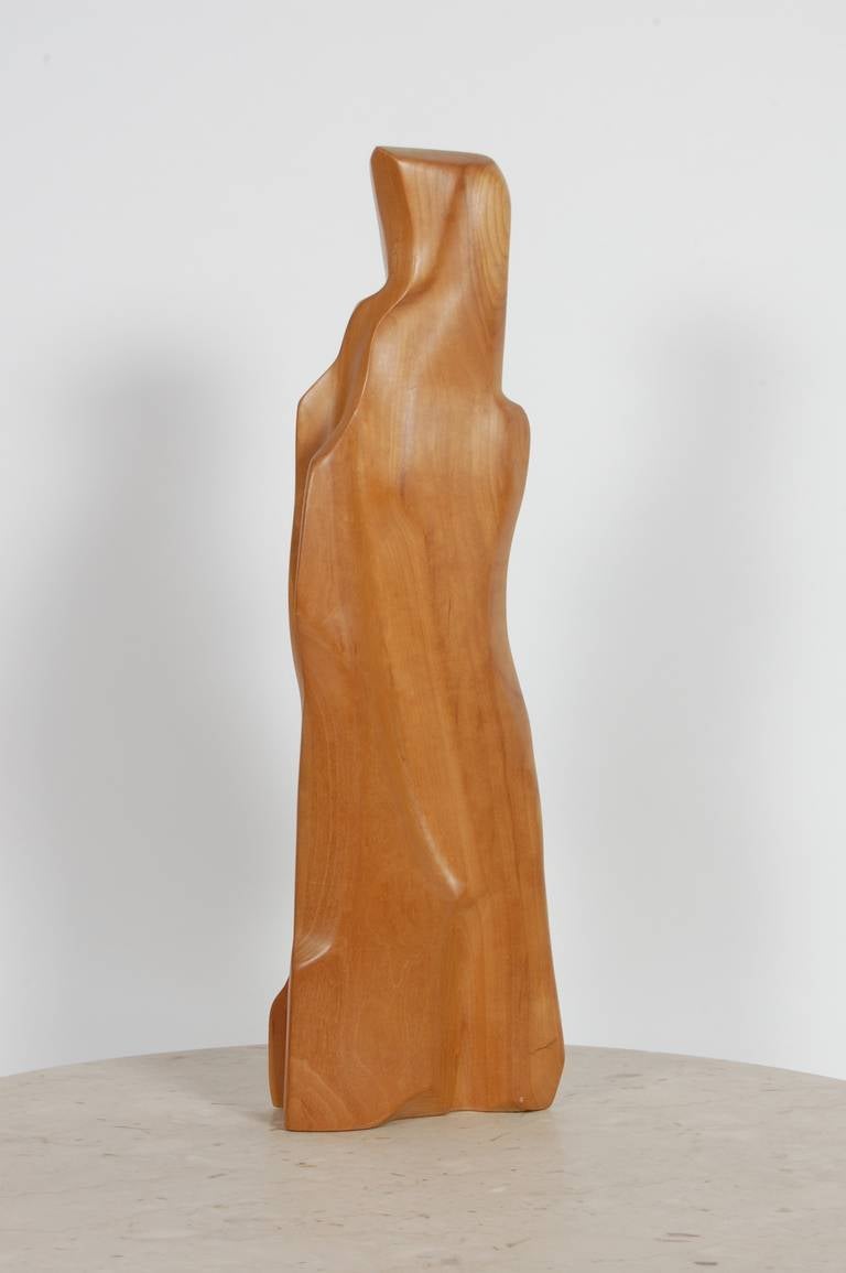 Janklow Modern Abstract Wood Sculpture In Excellent Condition In San Francisco, CA
