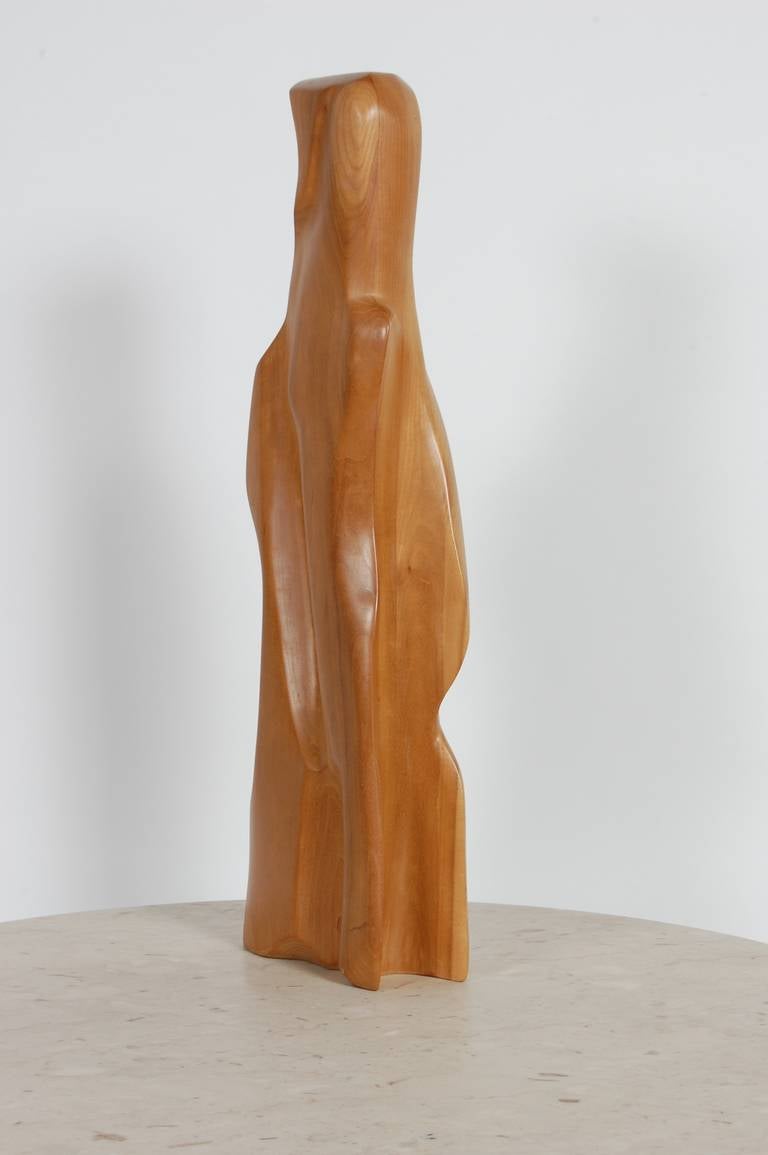 Mid-20th Century Janklow Modern Abstract Wood Sculpture