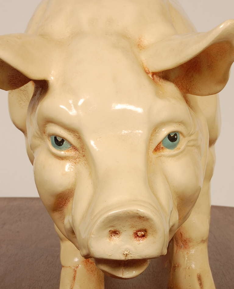 Mid-20th Century Shop Display Piggy