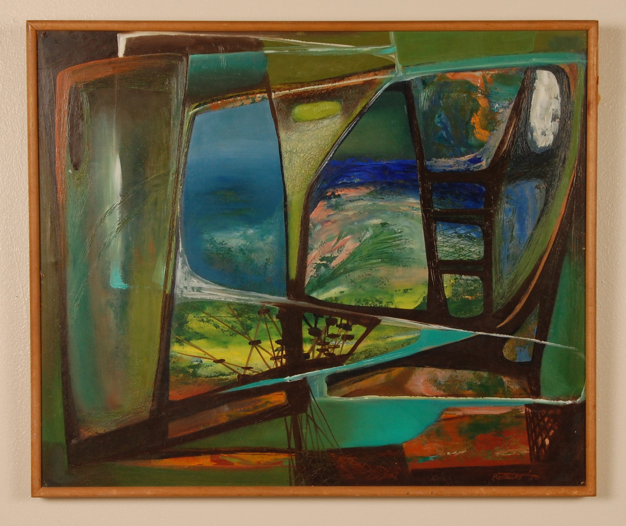 Dorr Bothwell Abstract Painting (1911-2000)