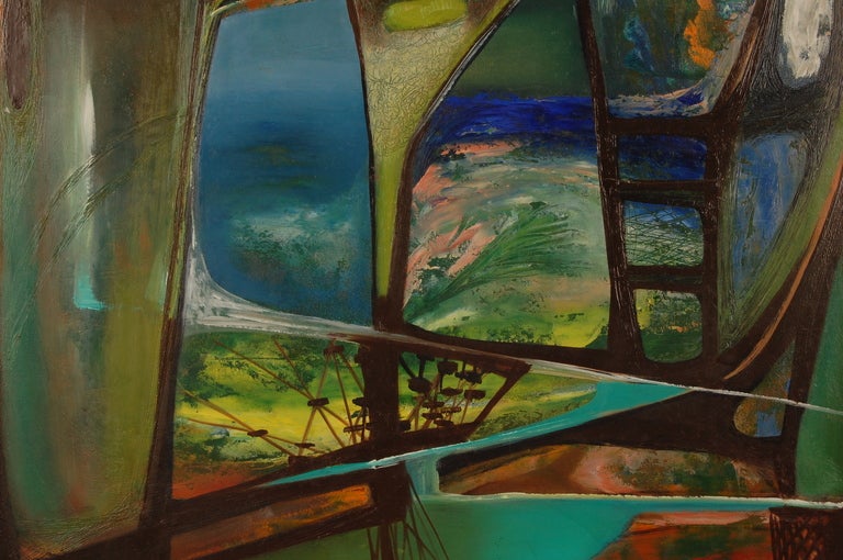 American Dorr Bothwell Abstract Painting (1911-2000)