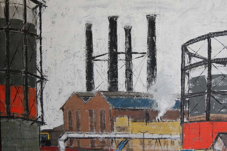 American Jerry Opper Industrial Painting