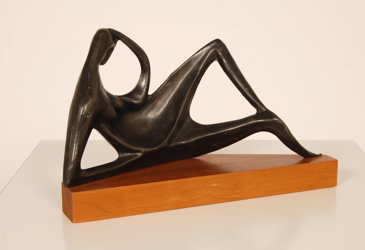 Mid-Century Modern Italian Figurative Abstract Sculpture