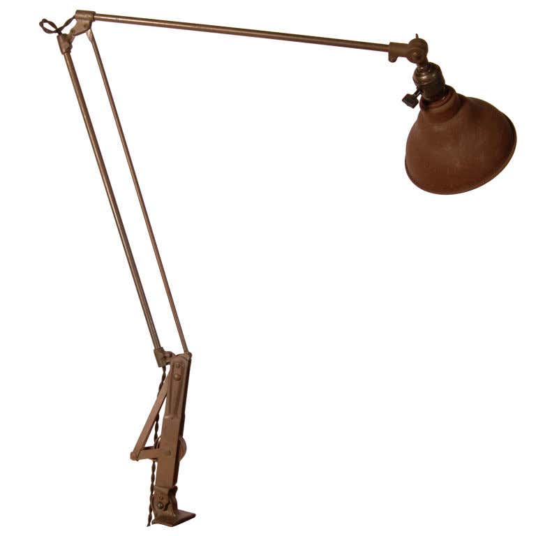 Vintage Dazor Drafting Lamp at 1stDibs