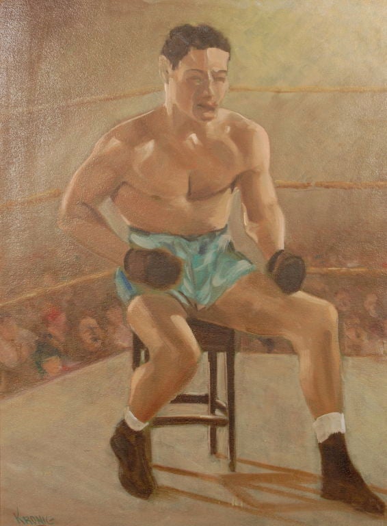 the boxer painting