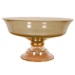 Seguso De Arte Glass Bowl