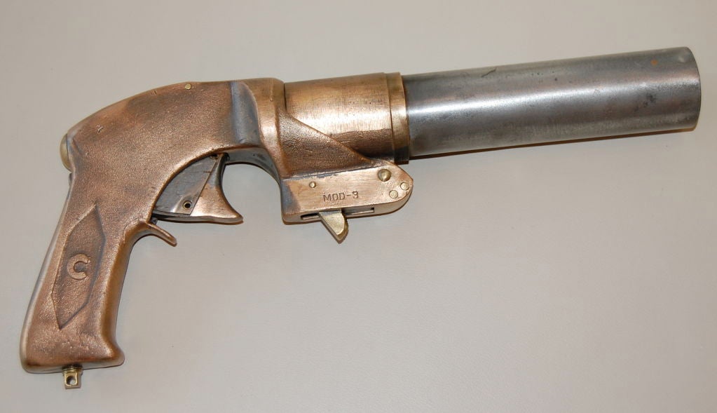 antique flare guns