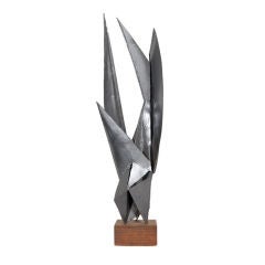 Abstract Metal Sculpture