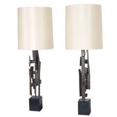 Laurel "Assemblage" Table Lamps Laurel "Assemblage" Table Lamps