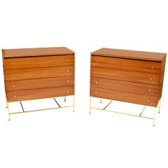 Pair of Paul McCobb Calvin Dressers