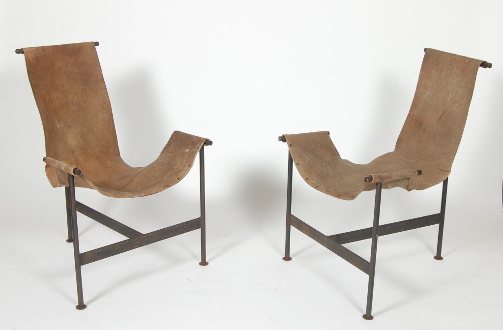 Leather Sling Chairs
