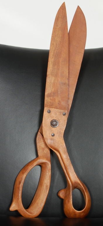 wood scissors