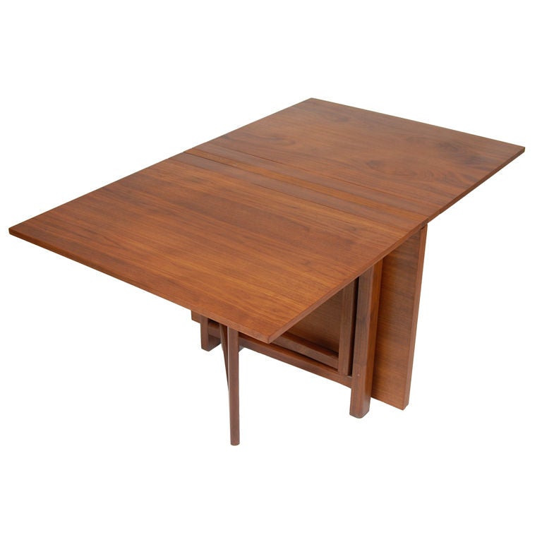 Gate-leg Folding Dining Table at 1stdibs Gate-leg Folding Dining Table at 1stdibs