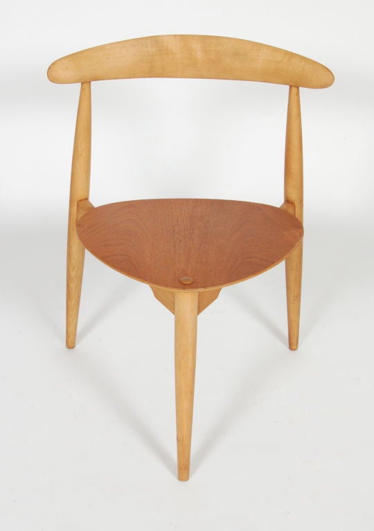 Teak Hans Wegner Dining Side Chair