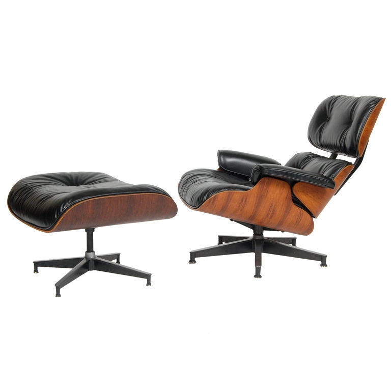 Early 70's Eames 670 Lounge at 1stDibs