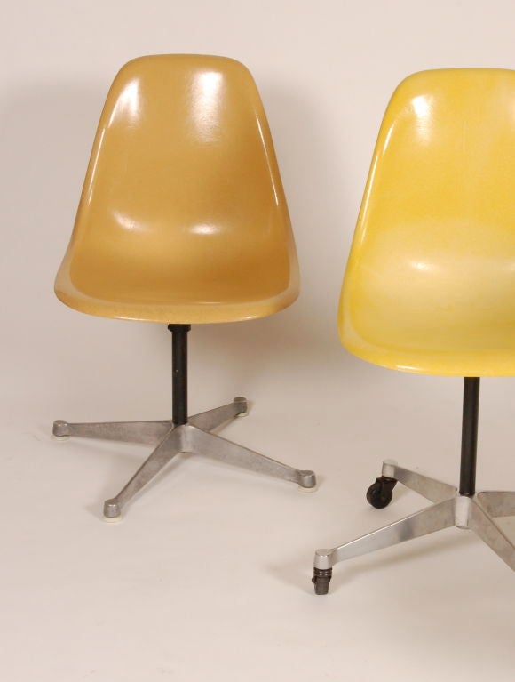 Eames Fiberglass Side Chairs