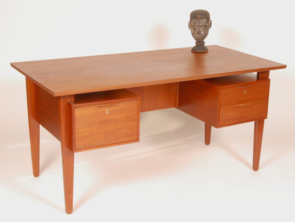 Floating Top Danish Desk