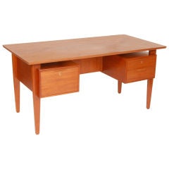 Floating Top Danish Desk