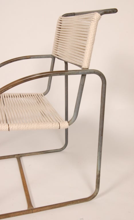 Bronze & Cord Kip Stewart Patio Chairs 2