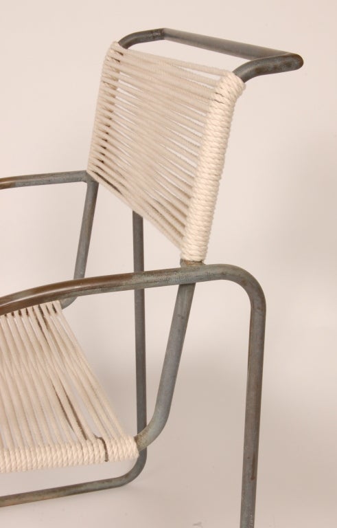 Bronze & Cord Kip Stewart Patio Chairs 3