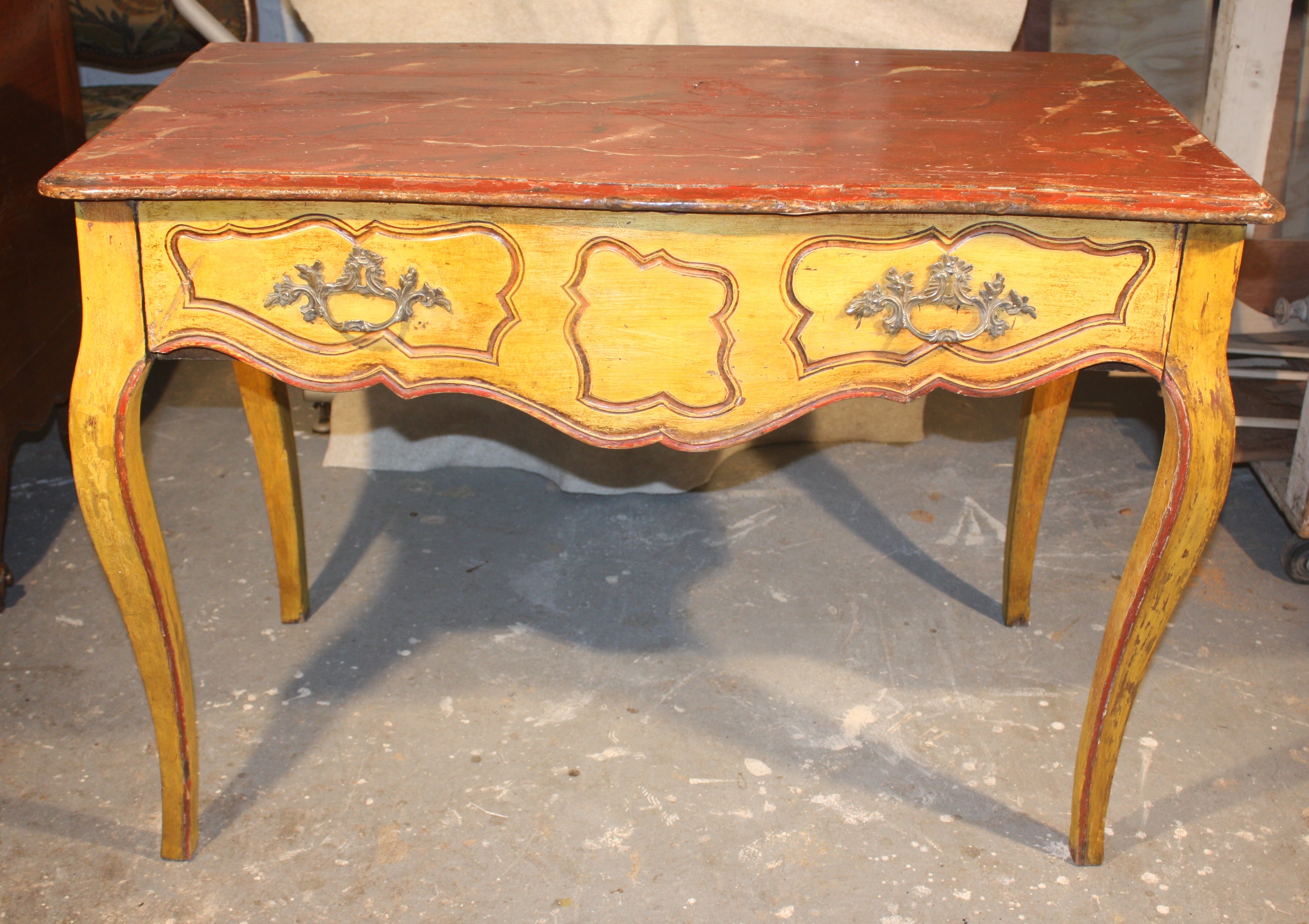 Louis XV Period Painted Console Table