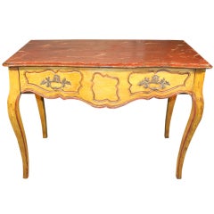 Louis XV Period Painted Console Table