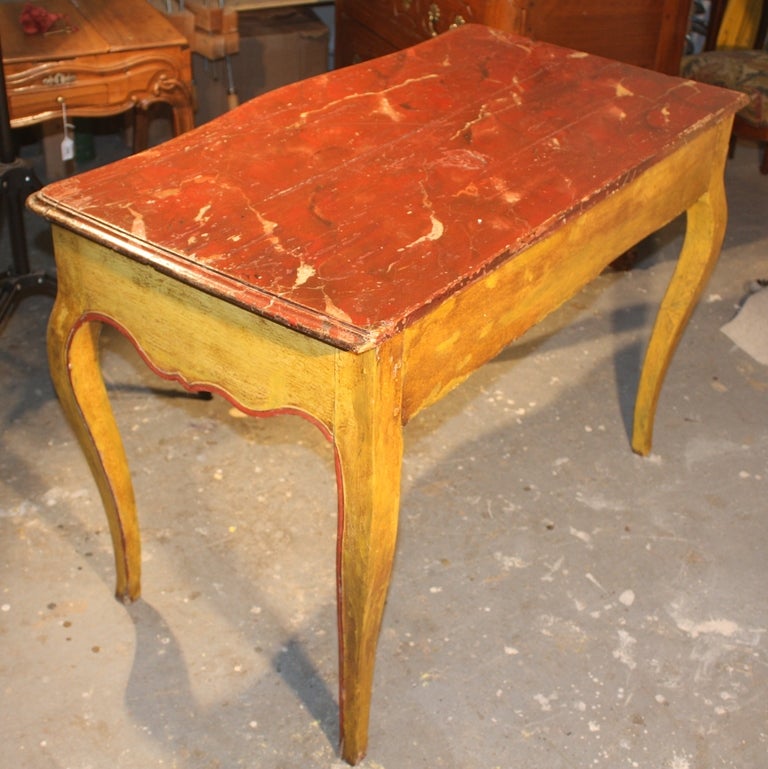 Louis XV Period Painted Console Table 1