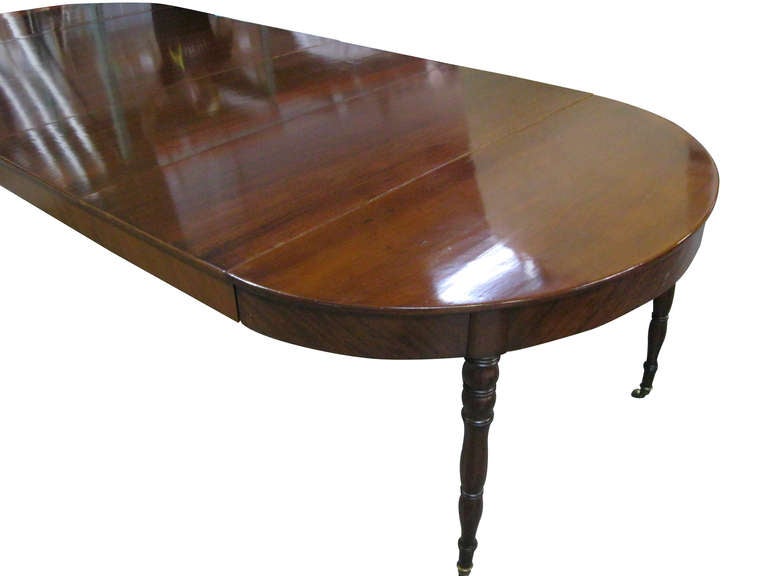 An Exceptional Empire Period Dining Table, French 19th Century In Excellent Condition In Doylestown, PA