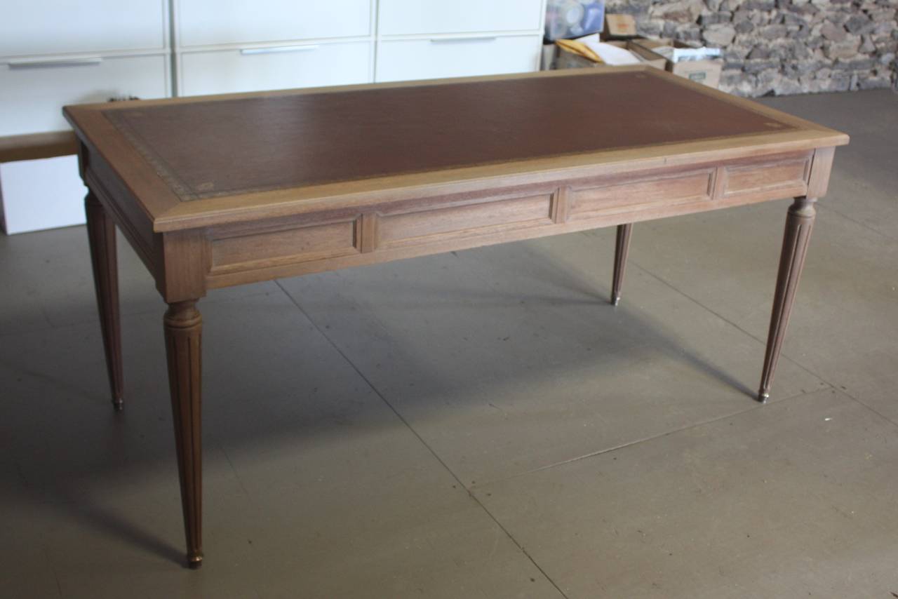 French 1940s Louis XVI Style Desk, Manner of Jean-Michel Frank