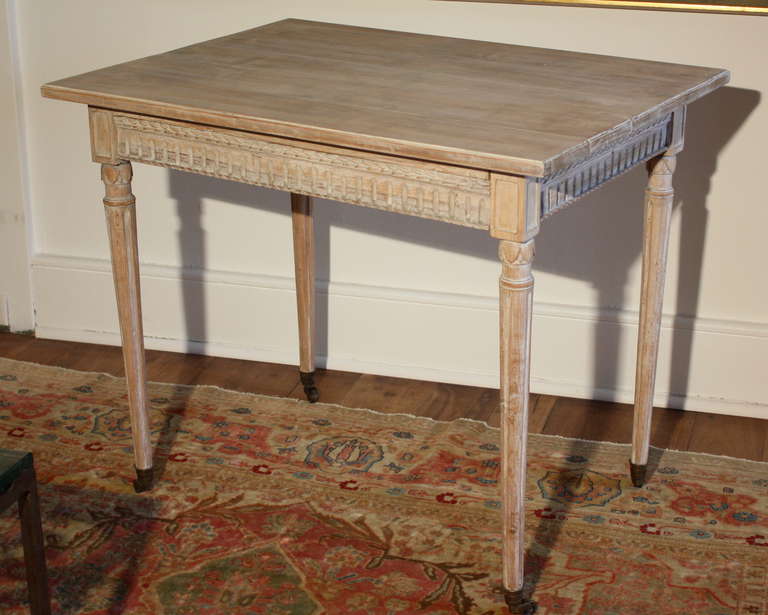 French Louis XVI Side Table circa 1800