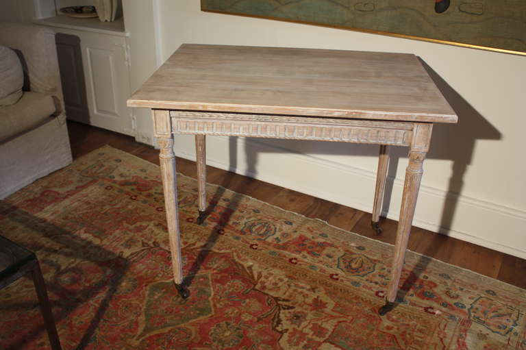 Louis XVI Side Table circa 1800 4