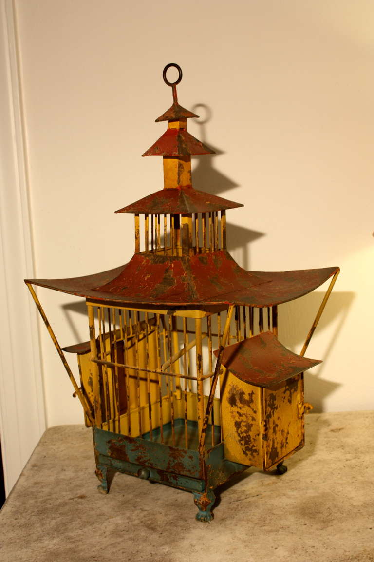 pagoda bird cage